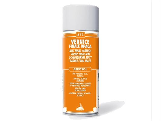 Vernice finale opaca spray 400 ml.