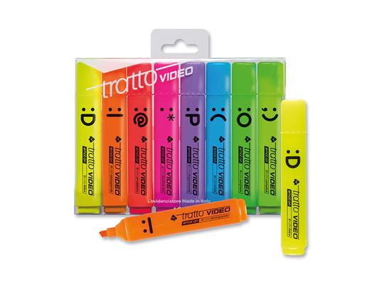 Tratto Video Emotion 8pz. Assortiti