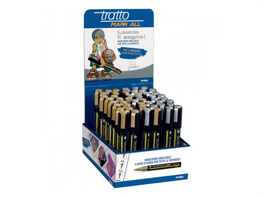 Tratto Mark All Oro - Argento 48pz.