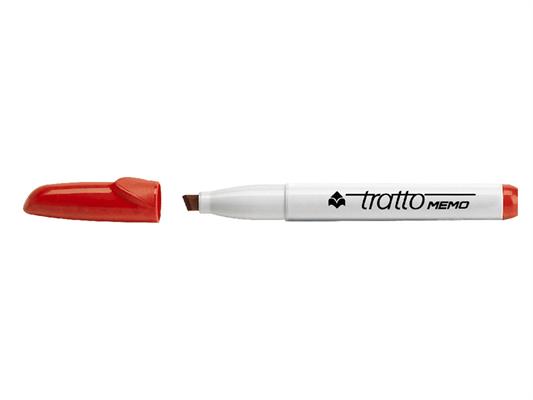Tratto Memo punta tonda Rosso