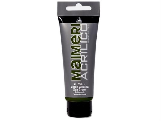 Tubo Acrilico 75 ml - Verde Vescica