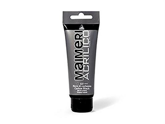 Tubo Acrilico 75ml Nero