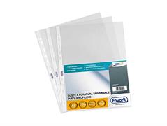 Busta forata linear 22x30 buccia 50pz.
