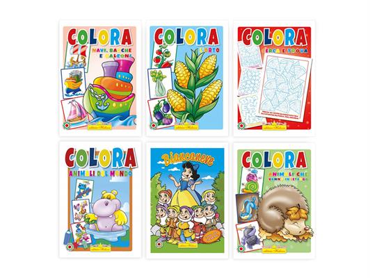Album da colorare 10 pagine