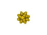 Coccarde adesive metallizzate 5 mm. 100 pz. - Oro