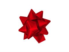 Coccarde adesive metallizzate 19 mm. 100 pz. - Rosso