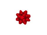Coccarde adesive metallizzate 6,5 mm. 100 pz. - Rosso