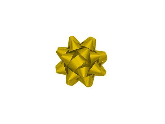 Coccarde adesive metallizzate 6,5 mm. 100 pz. - Oro