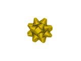 Coccarde adesive metallizzate 6,5 mm. 100 pz. - Oro
