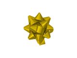 Coccarde adesive metallizzate 10 mm. 100 pz. - Oro
