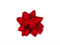 Coccarde adesive metallizzate 14 mm. 100 pz. - Rosso