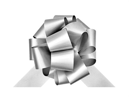 Nastro velox metal 50 mm. 30 pz. - Argento