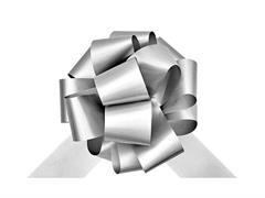 Nastro velox metal 50 mm. 30 pz. - Argento