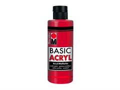 Basic Acryl 80ml. - Rosso ciliegia