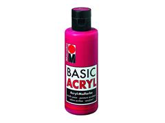 Basic Acryl 80ml. - Rosso carminio