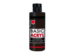 Basic Acryl 80ml. - Marrone scuro