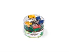 Double clips colori assortiti 60pz.