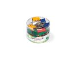 Double clips colori assortiti 60pz.