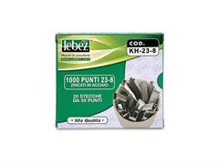 Punti per cucitrici H-K 23/8 1000pz.