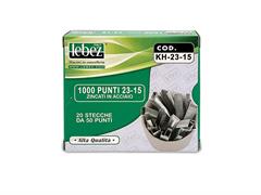 Punti per cucitrici H-K 23/15 1000pz.