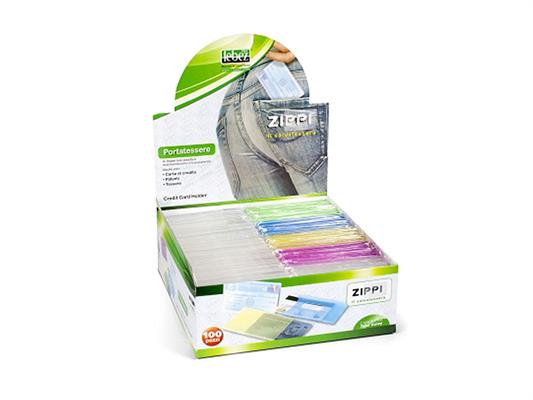 Targhetta porta card 100pz. assortiti