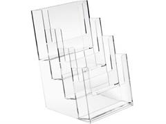 Portadepliants 4 scomparti 16,5x24,5