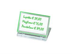 Targhetta pieghevole 8x5,5