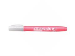 Marker Decorite Punta Tonda - Rosa Metal