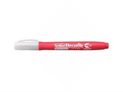 Marker Decorite Punta Brush - Rosso