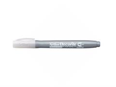 Marker Decorite Punta Brush - Argento