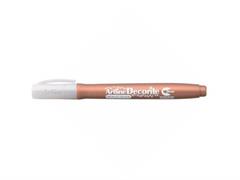 Marker Decorite Punta Brush - Bronzo