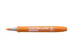 Marker Decorite Punta Brush Arancio Fluo