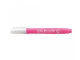 Marker Decorite Punta Brush Rosa Fluo