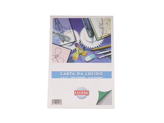 Blocco carta da lucido 24x33 cm. 50 fogli squadrati