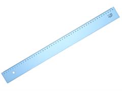 Riga in perspex azzurro trasparente 50cm.