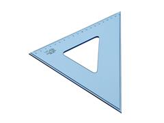 Squadra da 45° 15 cm. 