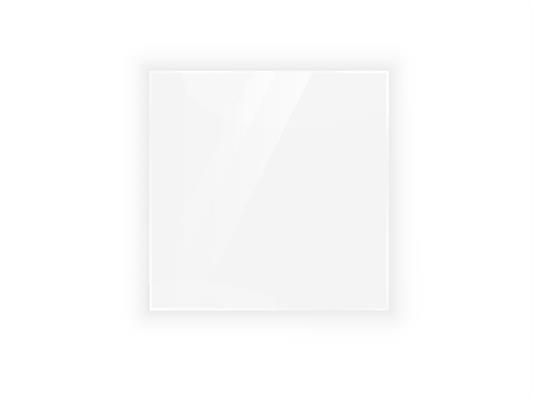 Lavagna vetro 45x45 - Bianco