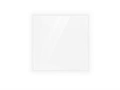 Lavagna vetro 45x45 - Bianco