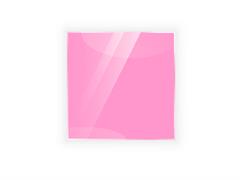 Lavagna vetro 45x45 - Rosa