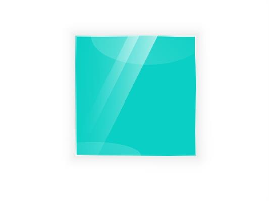 Lavagna vetro 45x45 - Verde acqua