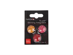 Magneti coccinella 3 pz.
