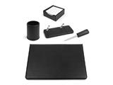 Set Scrivania Vip Nero 5pz.