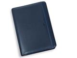 Portablocco Pelle 25cmx32 - Blu