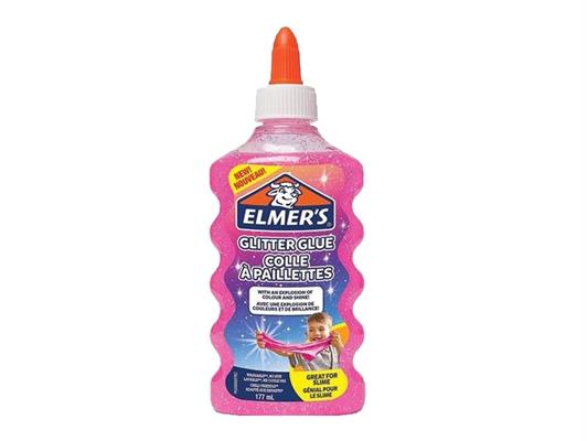 Elmer's Colla Glitter 177ml - Rosa