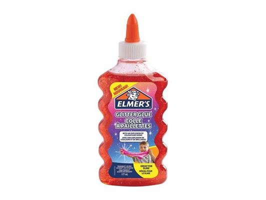Elmer's Colla Glitter 177ml - Rosso