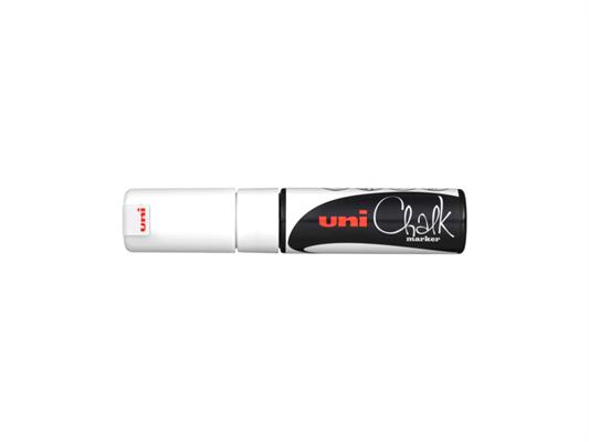 Pennarello a gesso liquido Uni Chalk Marker punta a scalpello