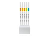 Set 5 Pennarelli Uni Emott Punta Fine 0,4 mm - Colori Nature