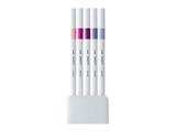 Set 5 Pennarelli Uni Emott Punta Fine 0,4 mm - Colori Floral