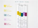Set 5 Pennarelli Uni Emott Punta Fine 0,4 mm - Colori Retrò