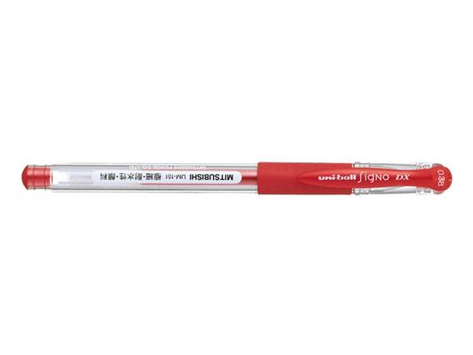 Penna Uni Ball Signo DX 0.38 extra fine - Rosso